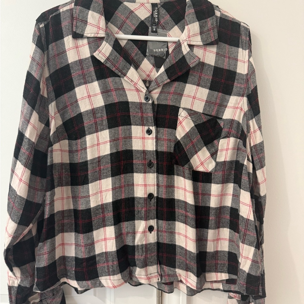 Plaid Sleep Shirt by Torrid